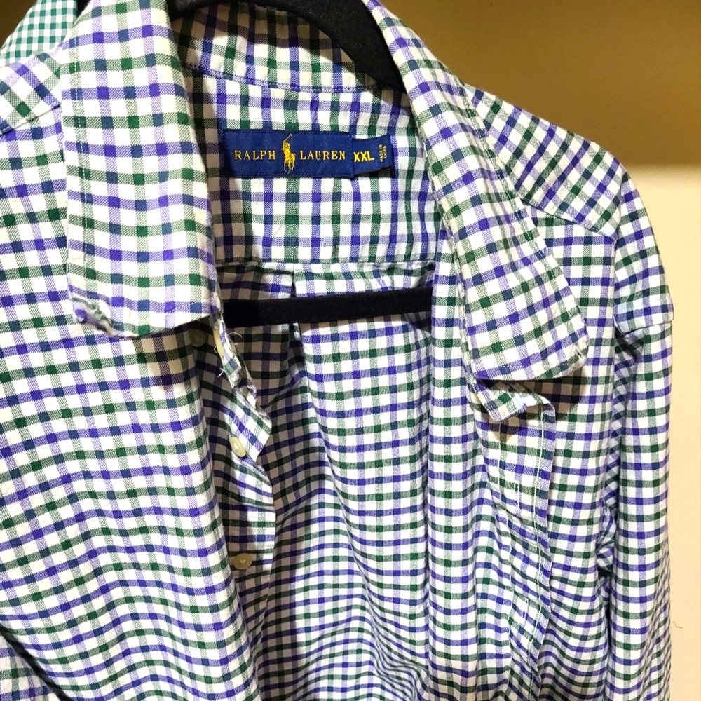 Mens Ralph Lauren Polo button-up shirt